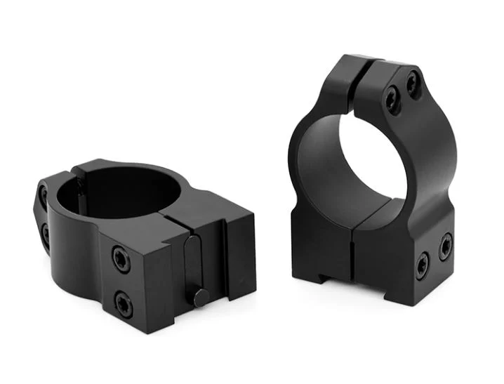 Warne 2TM Tikka Maxima Matte Black 1" High 0 MOA | Elite Firearms