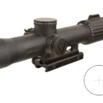 Trijicon 2400003 VCOG 1-8x 28mm Obj 109.20-13.10 ft @ 100 yds FOV Matte Black Finish LED Illuminated Red Segmented Circle w/Crosshair MRAD Dot | Elite Firearms