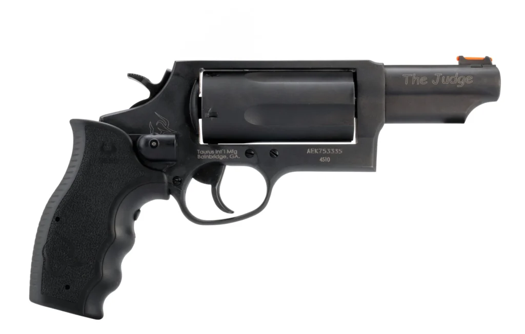 Taurus Judge Magnum Handgun .45 Colt/.410ga 5rd Capacity 3" Barrel Matte Black Oxide Finish Viridian Laser Grip | Elite Firearms