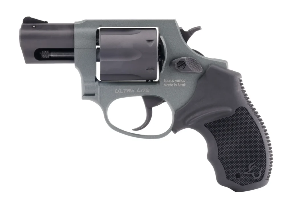 Taurus 856 Ultra Lite Handgun .38 Spl 6rd Capacity 2" Barrel Charcoal Green Frame & Black Cylinder | Elite Firearms