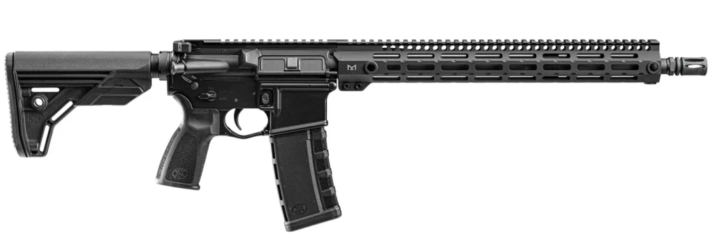 FN 36100658 FN 15 Tac3 Duty 5.56x45mm NATO 16" Chrome-Lined Barrel 30+1, Black Anodized Rec/Lightweight, 15" M-LOK Handguard, Black 6 Position Collapsible Stock, Optics ready | Elite Firearms