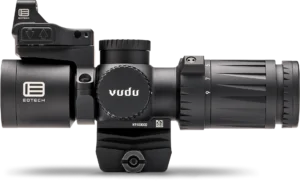 Eotech Vudu Rifle Scope 3-9x32 SFP HC1 Illum. Black with Integrated Mount and EFLX Red Dot | Elite Firearms