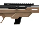 Savage Arms 45124 64 Precision 22 LR Caliber with 10+1 Capacity, 16.50" Threaded Barrel, Matte Black Metal Finish & Chassis Flat Dark Earth Synthetic Stock Right Hand (Full Size) | Elite Firearms