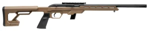 Savage Arms 45124 64 Precision 22 LR Caliber with 10+1 Capacity, 16.50" Threaded Barrel, Matte Black Metal Finish & Chassis Flat Dark Earth Synthetic Stock Right Hand (Full Size) | Elite Firearms