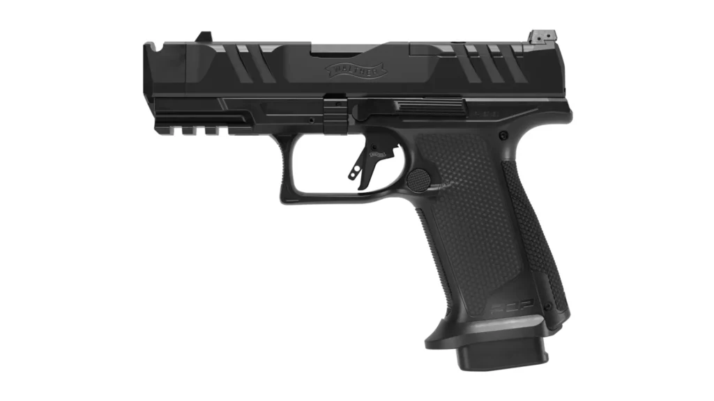 Walther PDP F-Series Pro-X PMM Handgun 9mm Luger 18rd Magazine 3.5" Threaded Barrel Black | Elite Firearms