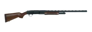 Mossberg 50430 500 Retrograde-Field 12 Gauge 3" 5+1 28" Barrel, Matte Blued Metal Finish, Walnut Stock w/Checkered Grip & Corncob Forend, Dual Bead Sight, Accu-Set Chokes | Elite Firearms