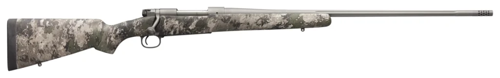 Winchester Guns 535244294 Model 70 Extreme 6.5 PRC 3+1 Cap 24" MB Tungsten Gray Cerakote Rec/Barrel TrueTimber VSX Fixed Bell & Carlson Stock Right Hand with MOA Trigger System (Full Size) No Sights | Elite Firearms