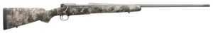 Winchester Guns 535244294 Model 70 Extreme 6.5 PRC 3+1 Cap 24" MB Tungsten Gray Cerakote Rec/Barrel TrueTimber VSX Fixed Bell & Carlson Stock Right Hand with MOA Trigger System (Full Size) No Sights | Elite Firearms
