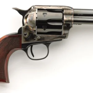 Taylors & Company 4201DE Runnin Iron Deluxe 45 Colt (LC) 6rd 3.50" Blued Cylinder & Barrel Color Case Hardened Steel Frame Checkered Walnut Grip (Taylor Tuned)