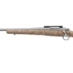Ruger Hawkeye FTW Hunter Left Handed Rifle 6.5 Creedmoor 4rd Magazine 24" Barrel Tan and Black Speckled | Elite Firearms