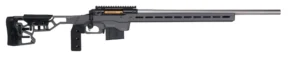 Savage Arms 57559 110 Elite Precision 300 Win Mag 5+1 30" Matte Stainless, Matte Black Rec, Gray Cerakote Adjustable MDT ACC Aluminum Chassis Stock (MB Not Included) | Elite Firearms