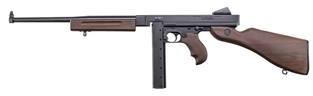 Thompson TM1CP M1 Carbine Lightweight Carbine 45 ACP 30+1 16.50" Blued Aluminum Alloy Barrel & Receiver, Walnut Grain Polymer Fixed Stock & Grip | Elite Firearms