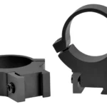 Warne 722M Rimfire Rings Maxima Matte Black 1" High 0 MOA | Elite Firearms
