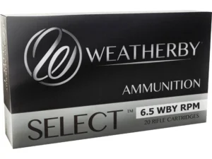 Weatherby H65RPM140IL Select 6.5 WBY RPM 140 gr Hornady Interlock 20 Per Box/ 10 Case | Elite Firearms