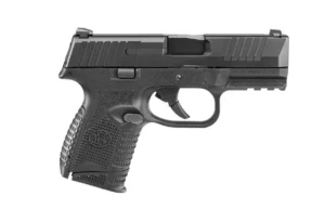 FN 66100815 509 Compact 9mm Luger 3.70" Barrel 12+1 Or 15+1, Matte Black Polymer Frame With Mounting Rail, Matte Black Stainless Steel Slide, No Manual Safety | Elite Firearms