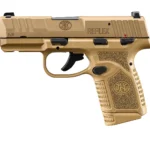 FN 66101421 Reflex 9mm Luger 10+1 3.30" Micro-Compact Frame Flat Dark Earth PVD Serrated Steel Slide w/Picatinny Rail Stippled Grip Ambidextrous | Elite Firearms