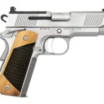 Kimber Mfg, Inc 3500405 Next Generation Pro 9mm Luger 9+1 4" Stainless Crowned Bull Barrel, Matte Stainless Steel Optic Ready/Serrated Slide, Matte Stainless Steel Frame w/Beavertail, Black Walnut w/G | Elite Firearms