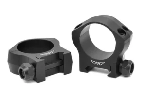 Warne 7214M Scope Rings Mountain Tech Matte Black 30mm Medium 0 MOA | Elite Firearms