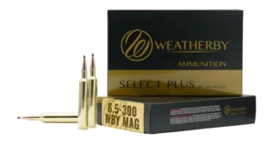 Weatherby Select Plus Rifle Ammunition 6.5-300 WBY 127 gr Barnes LRX 3531 fps 20/ct | Elite Firearms