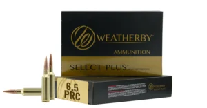 Weatherby M65PRC124HCB Select Plus  6.5 PRC 124 gr Hammer Custom 20 Per Box/ 10 Case | Elite Firearms