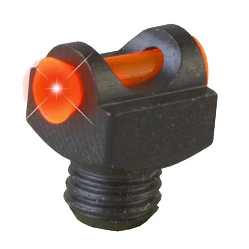 TruGlo TG954DR StarBrite Deluxe Bead  Black | Red Fiber Optic Front Sight 2.6 mm Threads | Elite Firearms