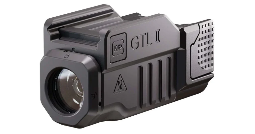 Glock Factory GTL II Tactical Light Handgun Weapon Light 600 Lumen Black | Elite Firearms