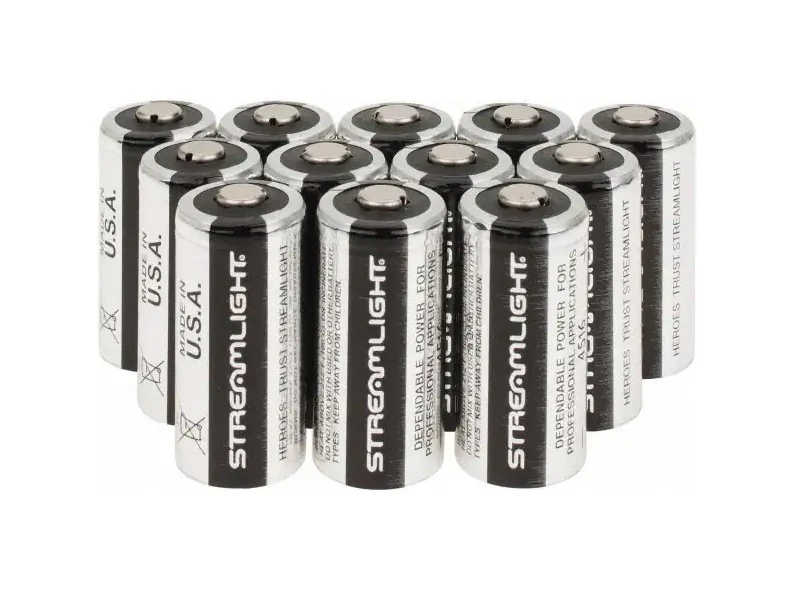 Streamlight 85177 CR123A 3V Li-Ion 12 PK | Elite Firearms