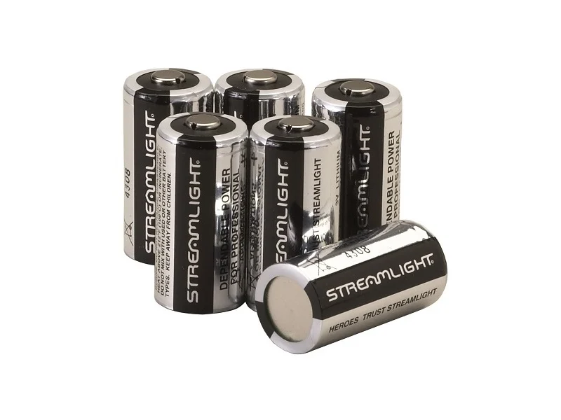 Streamlight 85180 CR123A 3V Li-Ion 6 Pack | Elite Firearms