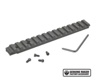 Ruger 90678 Ruger American Rifle Picatinny Scope Base Rail 20 MOA  Black Anodized | Elite Firearms