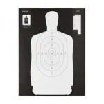 ACTION TGT B34 BLK/WHT SILHO 100PK