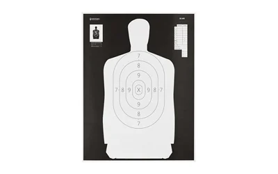 ACTION TGT B34 BLK/WHT SILHO 100PK