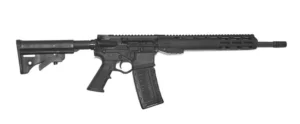 ATI ATIGAX5569MLPMG Alpha-15 Maxx 5.56x45mm NATO 30+1 16" Hanson Profile Barrel, Black, Metal/Polymer Rec, 9" Polymer M-LOK Handguard, OEM MM4 Stock, A2 Grip | Elite Firearms