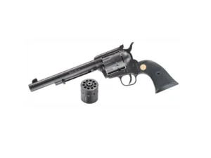 Chiappa Firearms 340170D SAA 1873 Medium Frame 22 LR/22 WMR 10 Shot, 7.50" Blued Steel Barrel, Blued Steel Frame, Blued Cylinder, Black Plastic Grip, Exposed Hammer | Elite Firearms