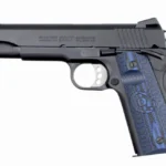 Colt Mfg O1970CCS Competition Government 45 ACP 8+1 5" Stainless National Match Barrel, Blued Serrated Carbon Steel Slide & Frame w/Beavertail, Blue Scalloped G10 Grip, Ambidextrous | Elite Firearms