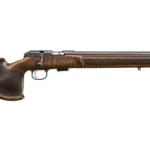 CZ-USA 02345 CZ 457 Varmint MTR Full Size 22 LR 5+1 20" Black Nitride 20.5 Barrel Black Nitride Steel Receiver Turkish Walnut Fixed Varmint-Style Stock Right Hand | Elite Firearms