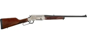 Henry H014D223 Long Ranger Deluxe 223 Rem 5.56x45mm NATO 5+1 20" Blued 20" Round Barrel Nickel-Plated with 24K Gold Inlay Engraved Steel American Walnut Right Hand | Elite Firearms