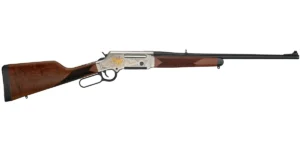 Henry H014WL223 Long Ranger Wildlife 223 Rem 5.56x45mm NATO 5+1 20" Blued 20" Round Barrel Nickel-Plated with 24K Gold Inlay Engraved Steel American Walnut Right Hand | Elite Firearms