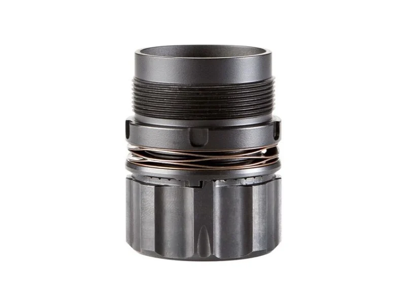 Dead Air DA428 Key-Mo Adapter Black Adapter for HUB Socket Silencers(1 3/8-24)"