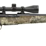 Mossberg 28067 Patriot Super Bantam 308 Win Caliber with 5+1 Capacity, 20" Fluted Barrel, Blued Metal Finish & TrueTimber Strata Synthetic Stock Right Hand (Youth) Includes 3-9x40mm Scope | Elite Firearms