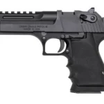 Magnum Research DE357L5IMB Desert Eagle L5 357 Mag 5" with Muzzle Brake 9+1 Black Hardcoat Anodized Aluminum Frame Black Carbon Steel Slide Black Hogue Wraparound Rubber Grip | Elite Firearms