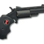 North American Arms BWMCRK Black Widow  22 Mag 5 Shot 2" Matte Black Heavy Vent Rib Barrel/Matte Black Cerakote Frame Black Cylinder/ Black Finger Grooved Rubber Grips | Elite Firearms