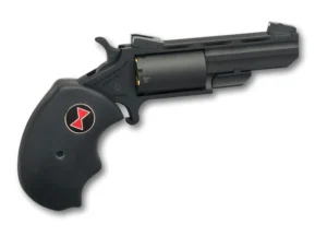 North American Arms BWMCRK Black Widow  22 Mag 5 Shot 2" Matte Black Heavy Vent Rib Barrel/Matte Black Cerakote Frame Black Cylinder/ Black Finger Grooved Rubber Grips | Elite Firearms