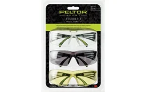 PELTOR SECUREFIT 400 EYE PROT 3-PACK