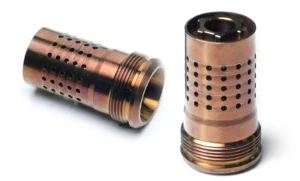 Q Cherry Bomb Muzzle Brake 8.6 BLK 5/8-24 | Elite Firearms