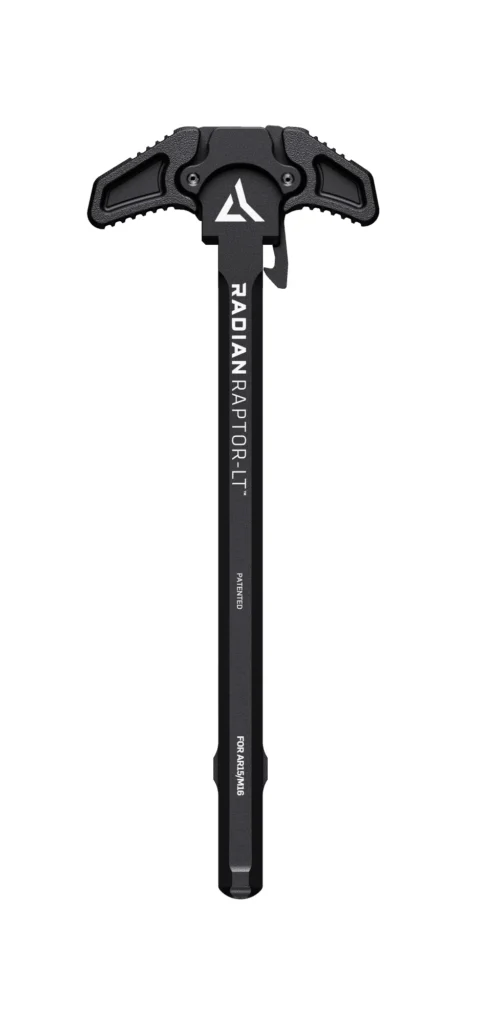 Radian Weapons R0151 Raptor LT Lightweight Ambi Charging Handle, Black, Fits AR-10/SR-25 Platform