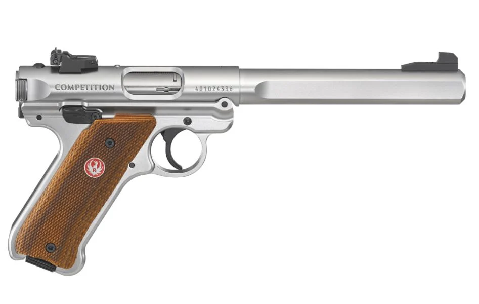 RUGER MRK IV COMP 22LR 6.9" STS 10RD | Elite Firearms