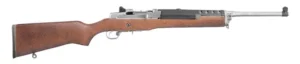 Ruger 5804 Mini Thirty  7.62x39mm 5+1 18.50" Barrel, Matte Stainless Steel, Hardwood Stock | Elite Firearms