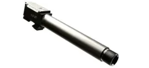 SilencerCo AC862 Threaded Barrel  4.50" 9mm Luger, Black Nitride Stainless Steel, Fits Glock 19 Gen 1-5/19X/G45 | Elite Firearms