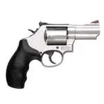 Smith & Wesson 10064 Model 69 Combat Magnum 44 Rem Mag Stainless Steel 2.75" Barrel, 5rd Cylinder & L-Frame, Full Length Extractor Rod, Internal Lock | Elite Firearms