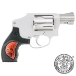 Smith & Wesson 10186 Performance Center Model 642 38 S&W Spl +P 5rd 1.88" Stainless Steel Barrel, Fluted Cylinder, Matte Silver Aluminum Frame with Black Polymer with Integrated Wood Insert Grip | Elite Firearms